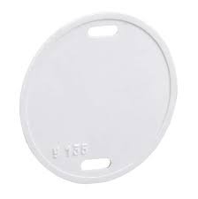 UZMA-BIK-Y135-R Бирка кабельная маркировочная У-135 (круг 55мм) IEK