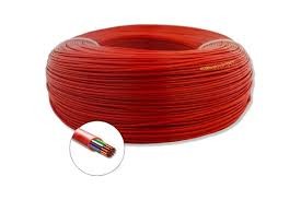Кабель КСВВЭНГ 4*0,40 для сигнализации (красный цвет) м.