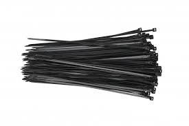 WRline WR-SHN-25-150B Стяжка-хомут 2,5х150 мм, кабельная нейлоновая 6,6,