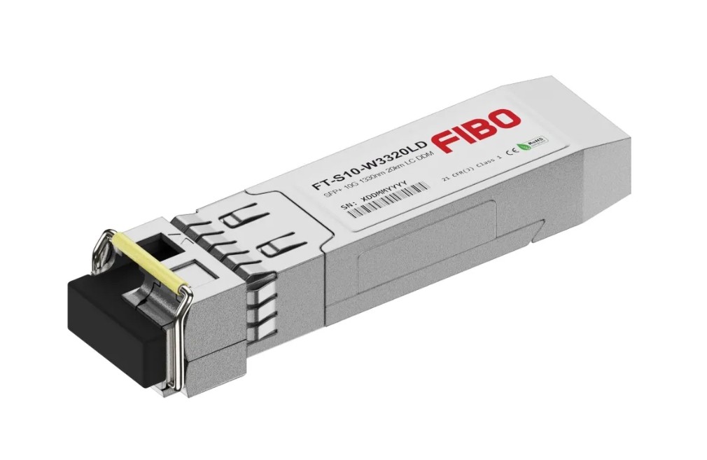 FIBO FT-S10-W3320LD SFP+ модуль, WDM, 10G, 20км, LC