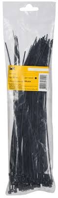 UHH32-D025-250-100 Хомут кабельный Хкн 2,5х250мм нейлон черный (100шт) IEK