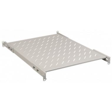 Полка стационарная ITK FS35-600PI-R 19" 1U L=600мм серая для шкафов и стоек