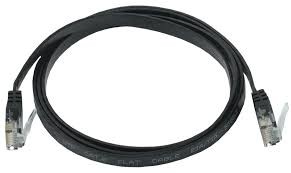 PC09-C06U-3M-FL ITK Коммутационный шнур плоский кат.6 UTP 3м чёрный