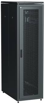 Шкаф сетевой 19" 33U 600х1000мм перфорированная передняя дверь черный