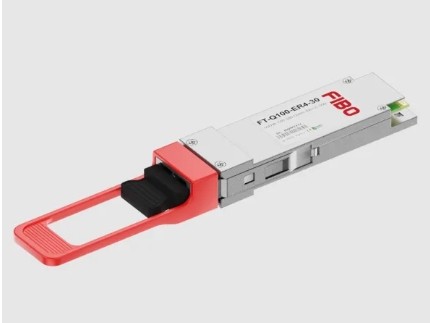 FIBO FT-Q100-ER4-30 модуль QSFP28, 100G, 30 км, 2xLC, DDM