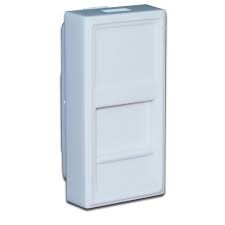 TWT-SIP-22N-WH Лицевая вставка для модуля 22,5х45 мм, белый