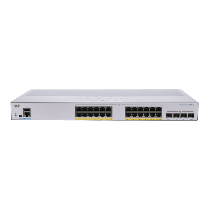 Коммутатор Cisco C1000-24P-4G-L Catalyst 1000 24 порта GE, PoE, 4 слота SFP