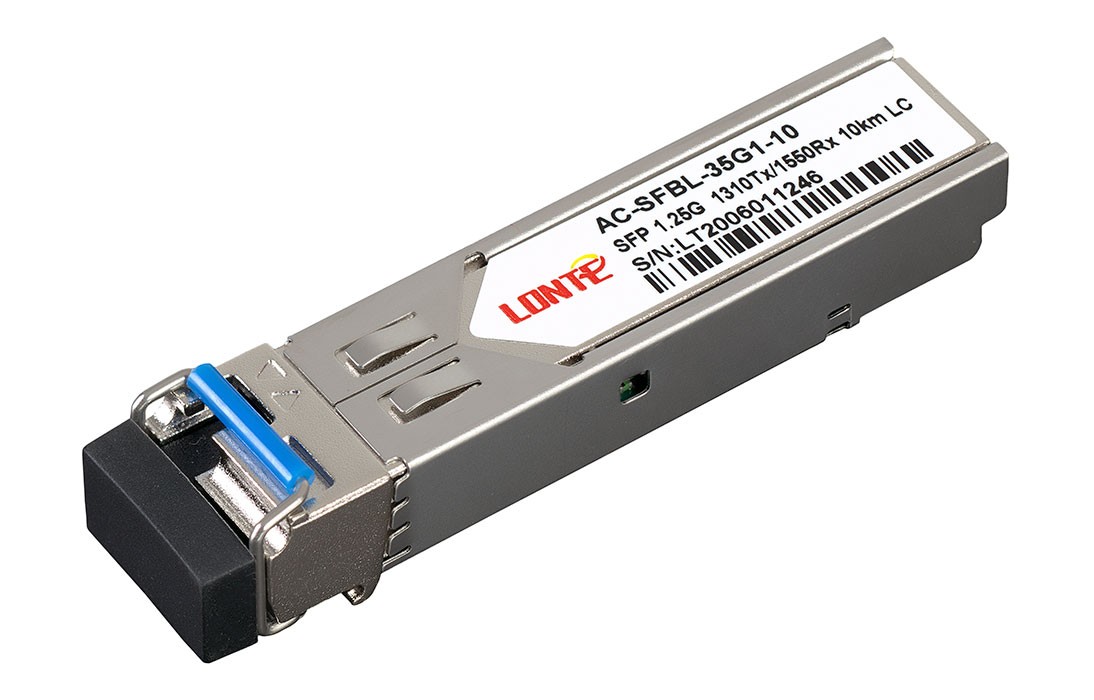 Модуль Без-SFP-1,25G-T13-LC-10km SFP, 1,25G, 10 км, LC