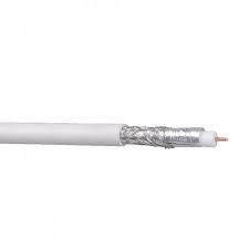 CC1-R6F1-111 ITK Каб. коаксиальный RG6, 75 Ом, FPE, ПВХ, бел. (305м)