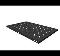 Полка стационарная для шкафов глубиной 1000мм, цвет-черный