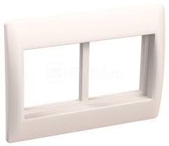 CKK-40D-RSU6-075-K01 Рамка и суппорт на 6 модулей 75мм "ПРАЙМЕР"