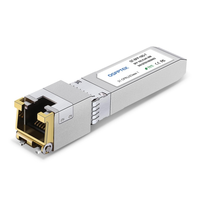 SFP+ Модуль 10GBASE-T SFP+-10T-RJ, 30м, RJ45, 10Гбит/с