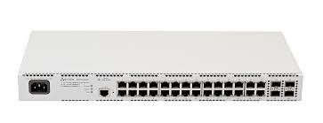 MES2428P Ethernet-коммутатор 24 порта PoE/PoE+, 4 Combo порта, L2, 220В AC